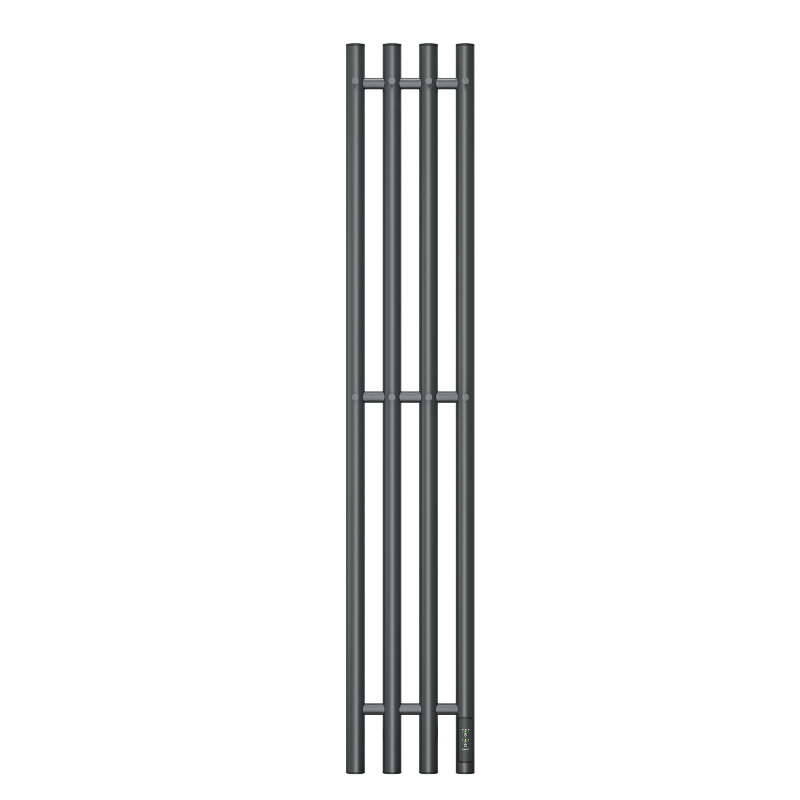 Изображение товара Электрический полотенцесушитель Apextermo Luna LN10113GF 20x110 см с диммером графит металлик Изображение товара Электрический полотенцесушитель Apextermo Luna LN10113GF 20x110 см с диммером графит металлик