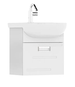 Изображение товара Тумба под раковину Volna Joli tpJOLI50.1Y-01 подвесная 50 см белая