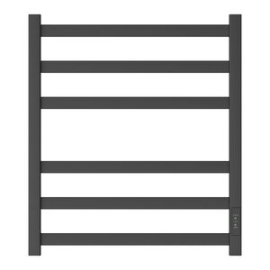 Изображение товара Полотенцесушитель электрический Apextermo Terra TR00165BM, ширина 50 см, высота 60 см, диммер справа, цвет черный матовый