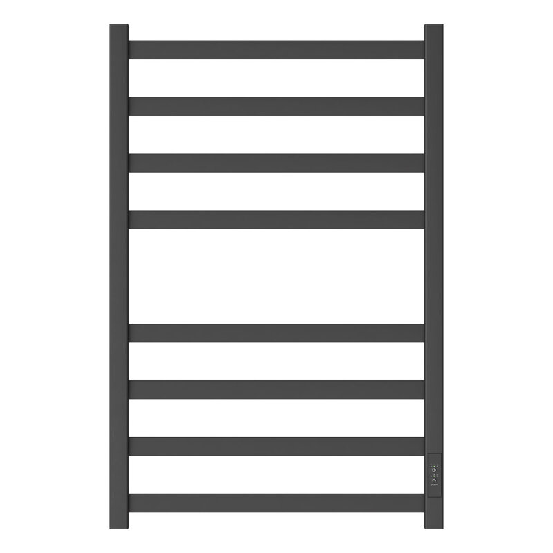 Изображение товара Полотенцесушитель электрический Apextermo Terra TR00184BM, ширина 40 см, высота 80 см, диммер справа, цвет черный матовый Изображение товара Полотенцесушитель электрический Apextermo Terra TR00184BM, ширина 40 см, высота 80 см, диммер справа, цвет черный матовый