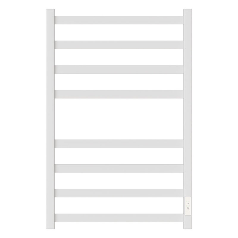 Изображение товара Полотенцесушитель электрический Apextermo Terra TR00184WM, ширина 40 см, высота 80 см, диммер справа, цвет белый матовый