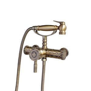 Изображение товара Гигиенический душ Bronze de Luxe Windsor&Royal 10128 с смесителем бронза для ванной ванной комнаты