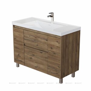 Изображение товара Тумба с раковиной Aquanet Nova Lite 2.0 365920, 110 см, напольная, цвет дуб рустикальный