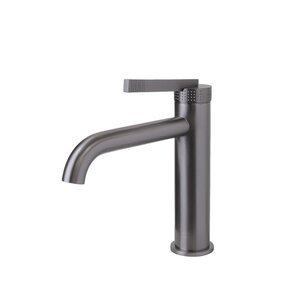 Изображение товара Смеситель для раковины Bronze de Luxe OMG 9009GM графит механический однорычажный