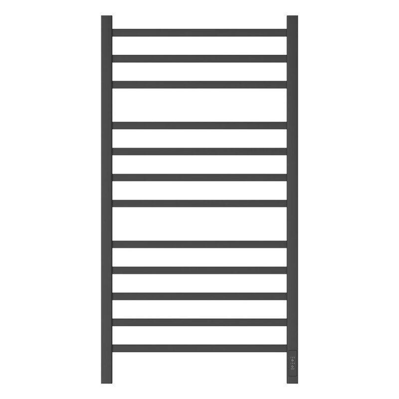 Изображение товара Полотенцесушитель электрический Apextermo Atlas AT00105BM, ширина 50 см, высота 100 см, диммер справа, цвет черный матовый