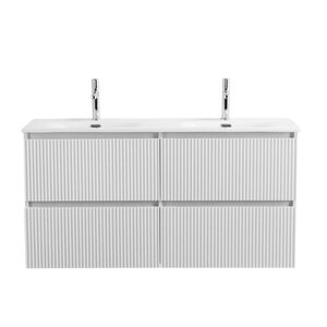 Изображение товара Тумба под раковину BelBagno UNO-1200-4C-SO-BO, 120 см, подвесная, Bianco Opaco