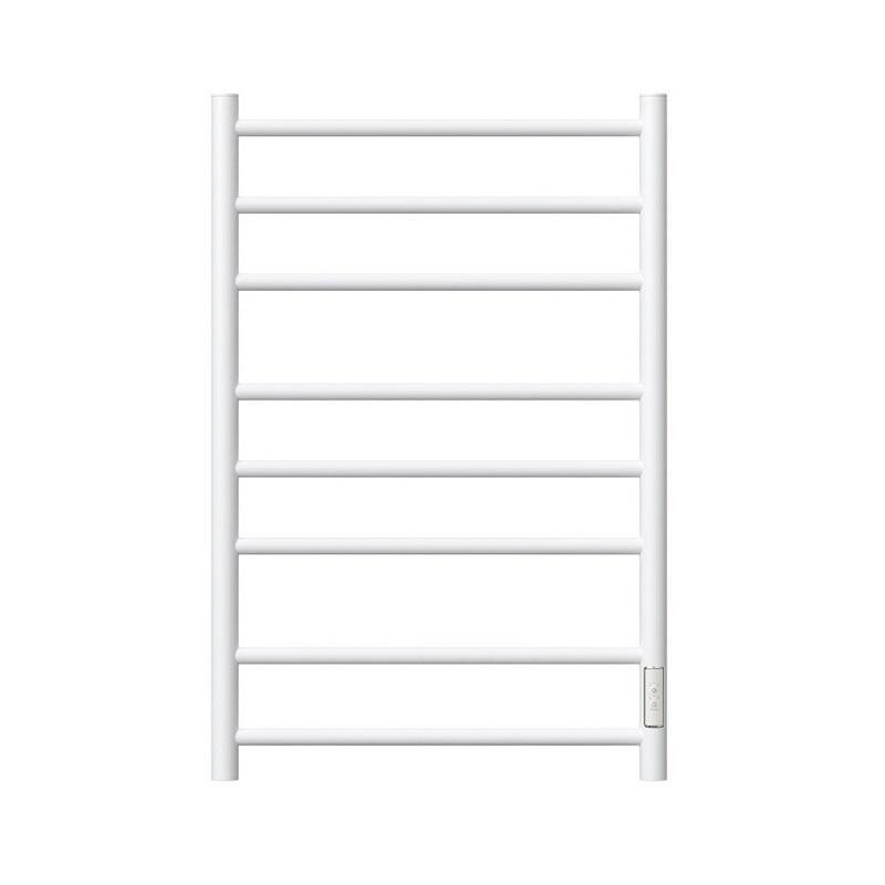 Изображение товара Полотенцесушитель электрический Apextermo Stella ST00184WM, ширина 40 см, высота 80 см, диммер справа, цвет белый матовый
