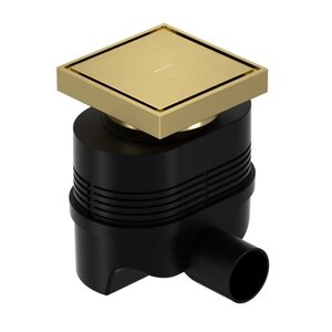 Изображение товара Душевой трап Allen Brau Priority 9.50025.GB, 10 х 10 см, золото браш