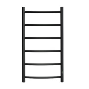 Изображение товара Полотенцесушитель электрический Apextermo Corona CR00184BM, ширина 40 см, высота 80 см, диммер справа, цвет черный матовый