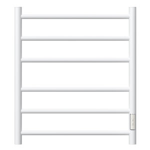 Изображение товара Полотенцесушитель электрический Apextermo Stella ST00165WM, ширина 60 см, высота 100 см, диммер справа, цвет белый матовый