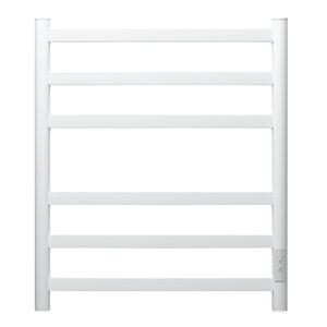 Изображение товара Полотенцесушитель электрический Apextermo Umbra UM00165WM, ширина 50 см, высота 60 см, диммер справа, цвет белый матовый