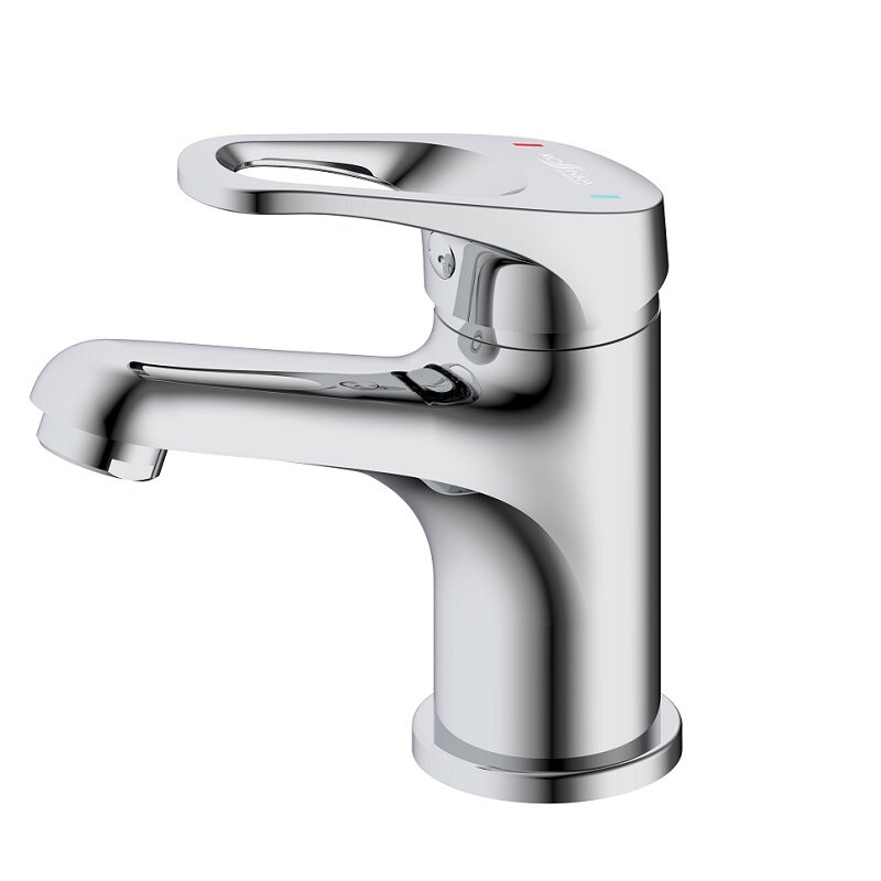 Изображение товара Смеситель для раковины Rossinka B35-13, хром однорычажный стандартный монтаж