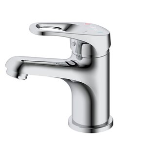 Изображение товара Смеситель для раковины Rossinka B35-13, хром однорычажный стандартный монтаж