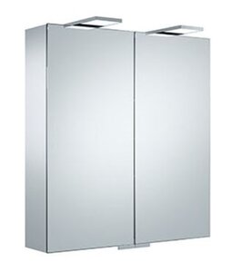 Изображение товара Зеркальный шкаф для ванной комнаты Keuco Royal 15 с подсветкой белый 65x72x15 см