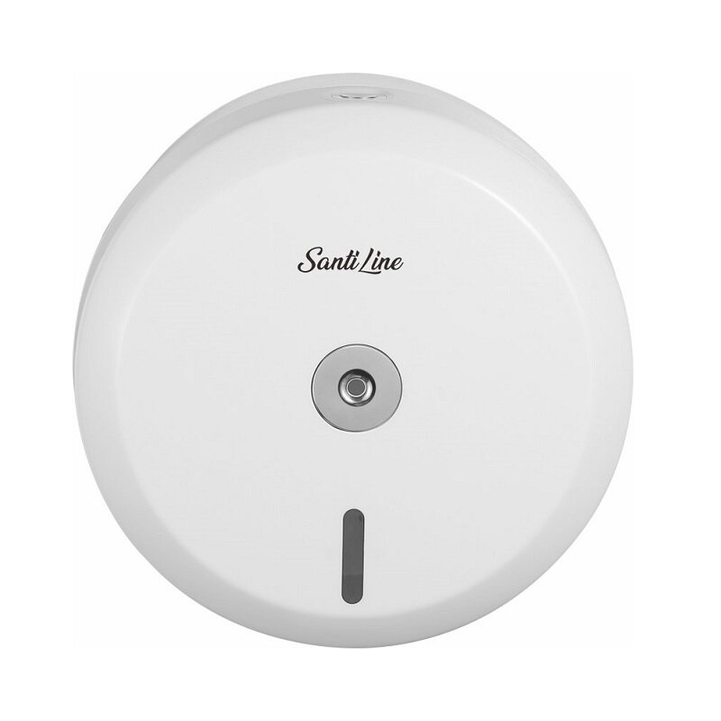 Изображение товара Диспенсер для бумажных полотенец SantiLine SL-8014 ударопрочный белый