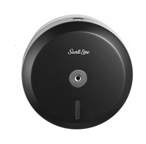 Изображение товара Диспенсер для бумажных полотенец SantiLine SL-8015 черный матовый