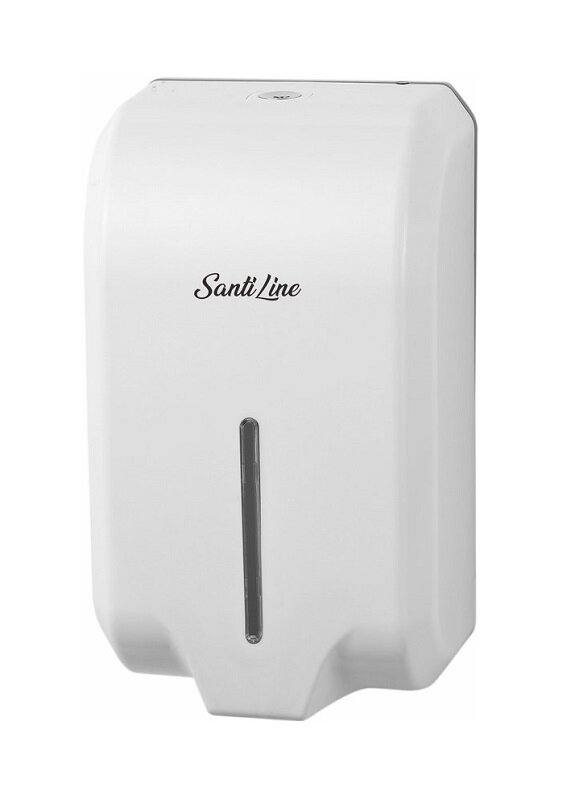 Изображение товара Автоматический диспенсер для жидкого мыла и антисептика SantiLine SL-8017 белый