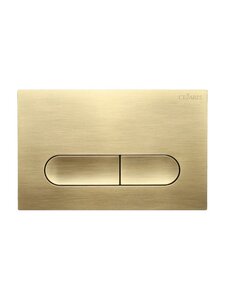 Изображение товара Клавиша смыва Cezares LINER-BTN-BORO, механическая, цвет брашированное золото