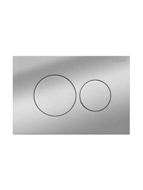 Изображение товара Клавиша смыва Cezares Pneumatic PN1-BTN-01 хром глянцевый