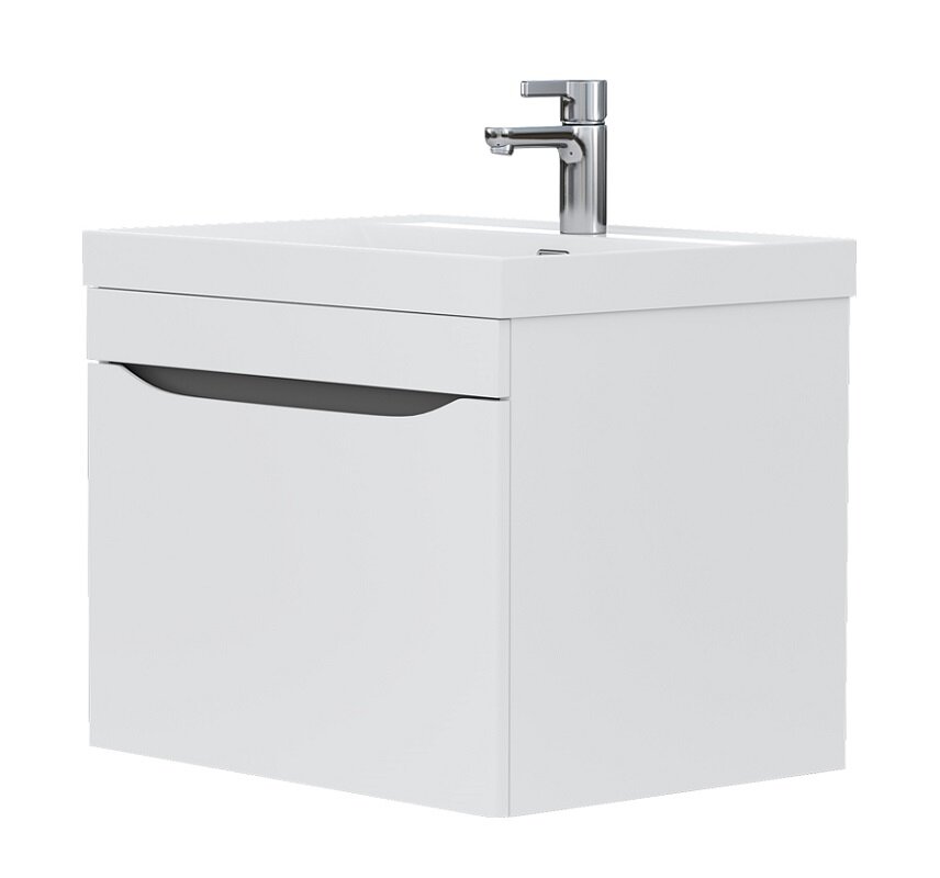 Изображение товара Тумба под раковину Volna Prime tpPRIME60.1Y-01 60 см подвесная белая