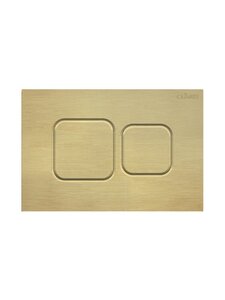 Изображение товара Клавиша смыва Cezares Pneumatic PN2-BTN-BORO брашированное золото пневматическая Compact