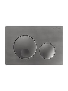 Изображение товара Клавиша смыва Cezares RELAX-BTN-GM, механическая, цвет оружейная сталь