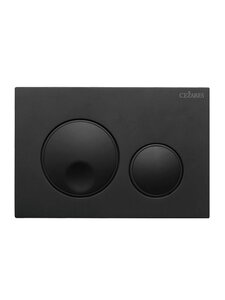 Изображение товара Клавиша смыва Cezares RELAX-BTN-NOP, механическая, цвет черный матовый