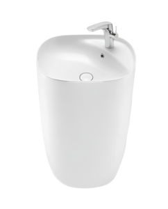 Изображение товара Раковина-моноблок SantiLine SL-4018 50 см фаянс белая