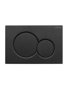 Изображение товара Клавиша смыва Cezares STYLUS-BTN-NOP, механическая, цвет черный матовый