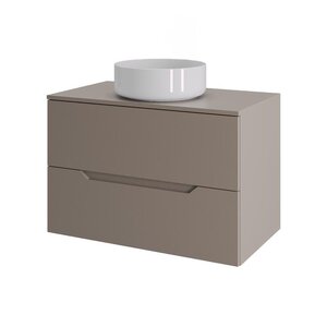 Изображение товара Тумба с раковиной Orange Line, Li-70TuLMDF+B09-360W, 70 см, подвесная