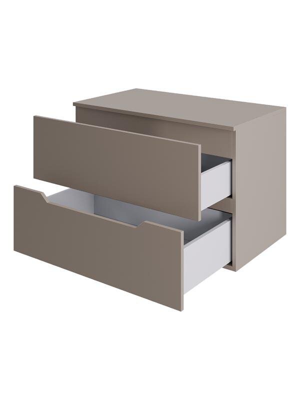 Изображение товара Тумба с раковиной Orange Line, Li-70TuLMDF+B09-360W, 70 см, подвесная