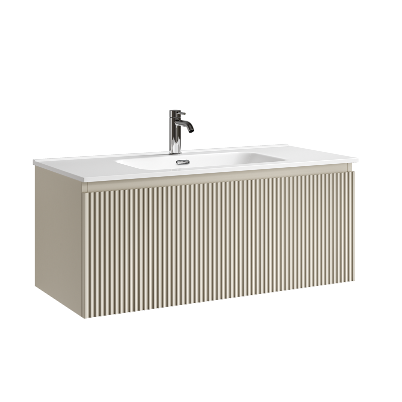 Изображение товара Тумба под раковину Sancos SNOB R 1.0, SNR1.0100CE, 100 см, подвесная, Beige Soft Изображение товара Тумба под раковину Sancos SNOB R 1.0, SNR1.0100CE, 100 см, подвесная, Beige Soft