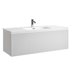 Изображение товара Тумба под раковину Sancos SNOB R 1.0, SNR1.0120W, 120 см, подвесная, Bianco