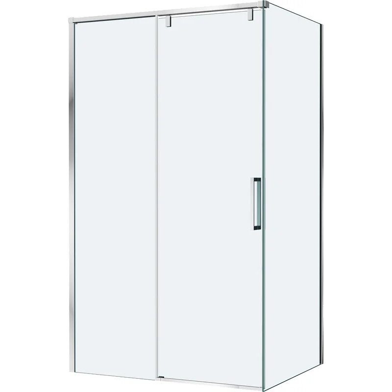 Изображение товара Душевой уголок BelBagno SOFT_CLOSE-1-AH-1-110/100-C-Cr 110x100 см стекло хром