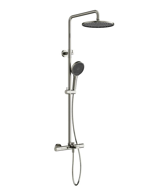 Изображение товара Душевая система Sancos Etna SC9008BN с термостатом, никель брашированный