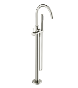 Изображение товара Смеситель Sancos Etna SC9009BN напольный для ванны с душевым гарнитуром PVD никель