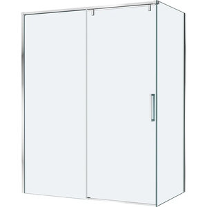 Изображение товара Душевой уголок BelBagno SOFT_CLOSE-1-AH-1-160/90-C-Cr, 160 х 90 см, стекло прозрачное, профиль хром
