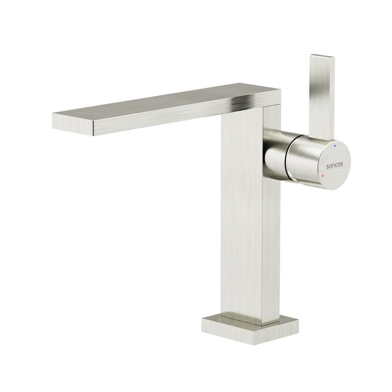Изображение товара Смеситель для раковины Sancos Linn SC9019BN PVD никель брашированный