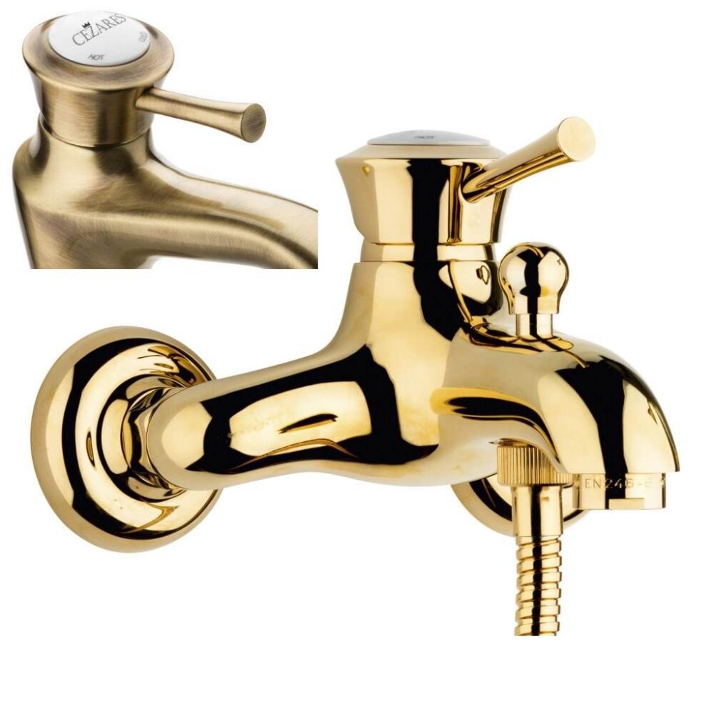 Изображение товара Cezares Giubileo GIUBILEO-VM-02 бронза, смеситель для ванны и душа