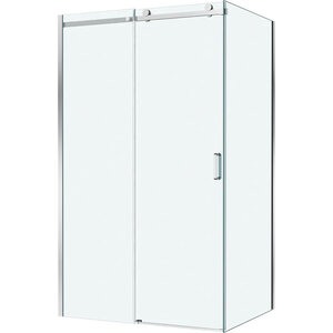 Изображение товара Душевой уголок BelBagno SOFT_CLOSE-2-AH-1-120/80-C-Cr, 120 х 80 см, стекло прозрачное, профиль хром