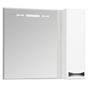 Изображение товара Зеркальный шкаф Акватон Диор 80, 1A168002DR01R, правый, цвет белый