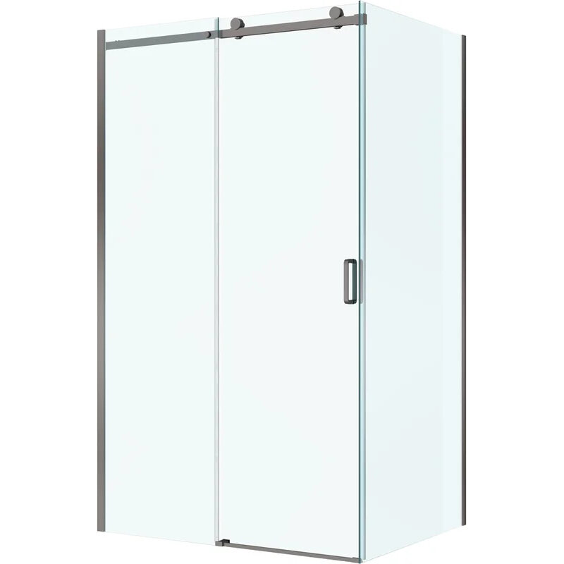 Изображение товара Душевой уголок BelBagno SOFT_CLOSE 130x80 см с раздвижной дверью и стеклом 8 мм