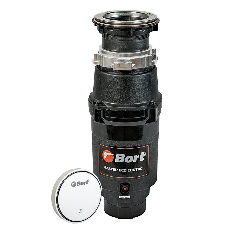 Изображение товара Измельчитель пищевых отходов Bort Master Eco Control 93417999, 390 Вт, чёрный