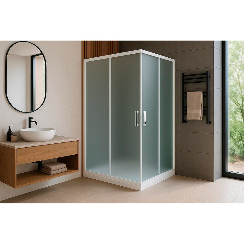 Изображение товара Душевой уголок Royal Bath HPD RB10512HPD-C, 120x105 см, матовое стекло