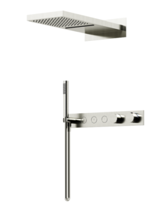 Изображение товара Душевая система Sancos Linn SC9023BN, термостатическая, PVD никель брашированный