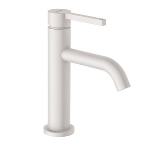 Изображение товара Смеситель для раковины Kludi Nova Fonte Pura 200265315 белый матовый без донного клапана