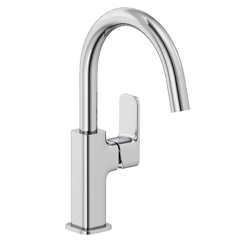 Изображение товара Смеситель для раковины Kludi Renon 420280575, без донного клапана, цвет хром