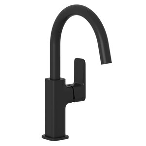 Изображение товара Смеситель для раковины Kludi Renon черный матовый без донного клапана