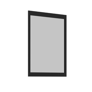 Изображение товара Зеркало Orka Lodi 3008133, 66 см, рама черная матовая
