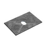 Столешница Sancos TT70A1, 70 см, керамогранит, без отверстия под смеситель, цвет black sky Столешница Sancos TT70A1, 70 см, керамогранит, без отверстия под смеситель, цвет black sky